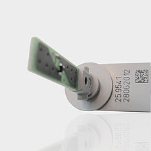 Cambiamento di colore sul sensore di temperatura | FOBA Laser Marking