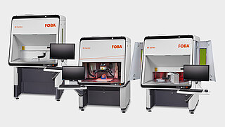Laser marking machines by FOBA