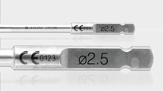 Broca grabada por láser | FOBA Laser Marking Broca grabada por láser